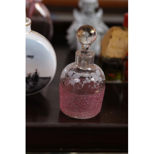 341 - COLLECTION OF 10 PERFUME DECANTERS