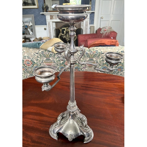 369 - ELKINGTON SILVER-PLATE CENTREPIECE