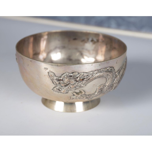 377 - CHINESE SILVER BOWL