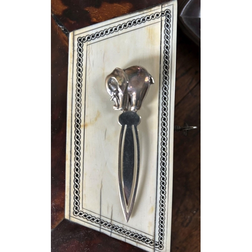 381 - STERLING SILVER BOOK MARK