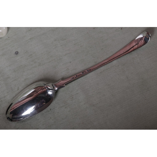 406 - SILVER SERVING SPOON