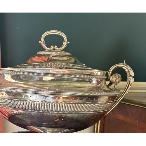 417 - GEORGE III SHEFFIELD TUREEN