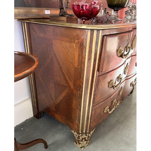 471 - 19TH-CENTURY FRENCH KINGWOOD COMMODE