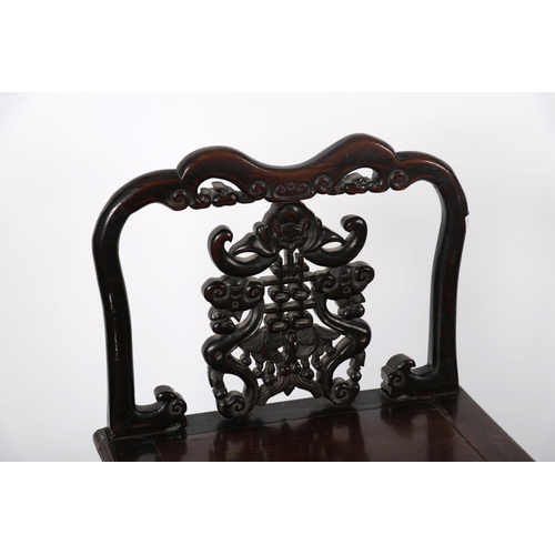 476 - CHINESE QING HARDWOOD CHAIR