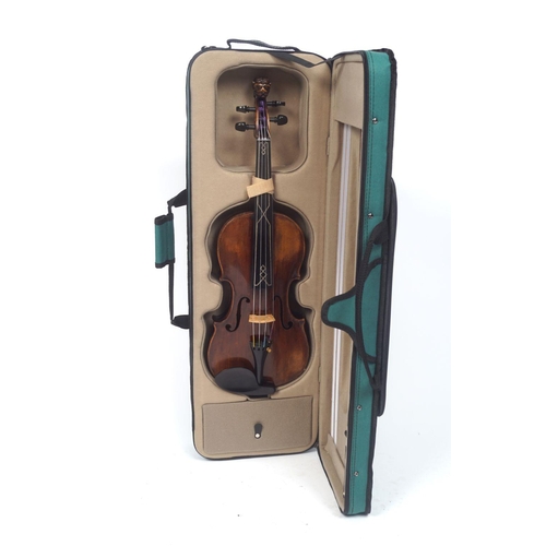 520 - 18/19TH-CENTURY GERMAN VIOLIN