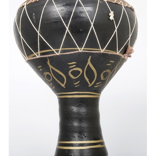 524 - AFRICAN GOBLET DRUM