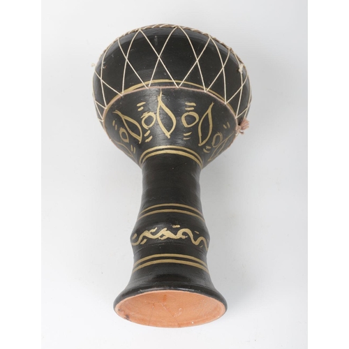 524 - AFRICAN GOBLET DRUM