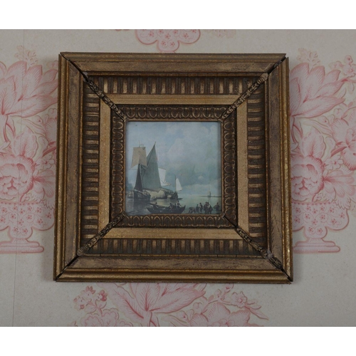 555 - SET OF 3 GILT FRAMED PRINTS