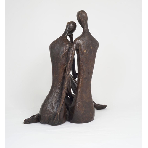 557 - CONTEMPORARY BRONZE GROUP