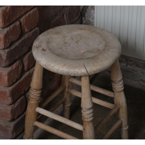 621 - VERNACULAR PINE STOOL