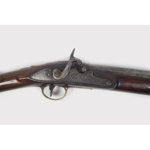 645 - ANTIQUE BRASS MOUNTED BLUNDERBUSS