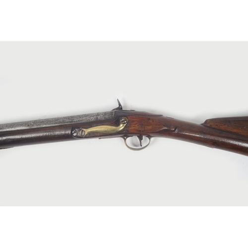 645 - ANTIQUE BRASS MOUNTED BLUNDERBUSS