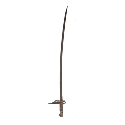 648 - ANTIQUE OFFICER'S SWORD