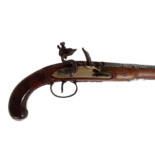 652 - 19TH-CENTURY PERCUSSION PISTOL