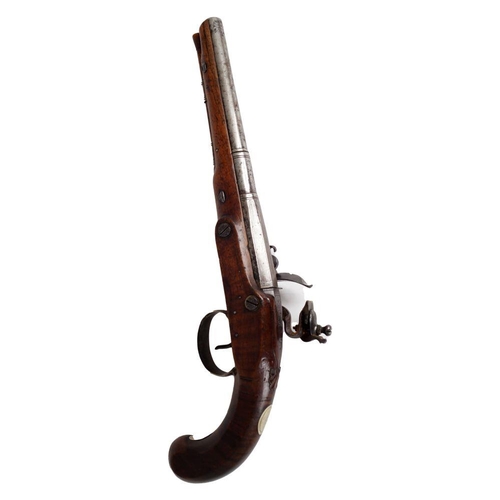 652 - 19TH-CENTURY PERCUSSION PISTOL