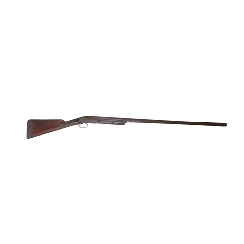 654 - 19TH-CENTURY PERCUSSION MUSKET