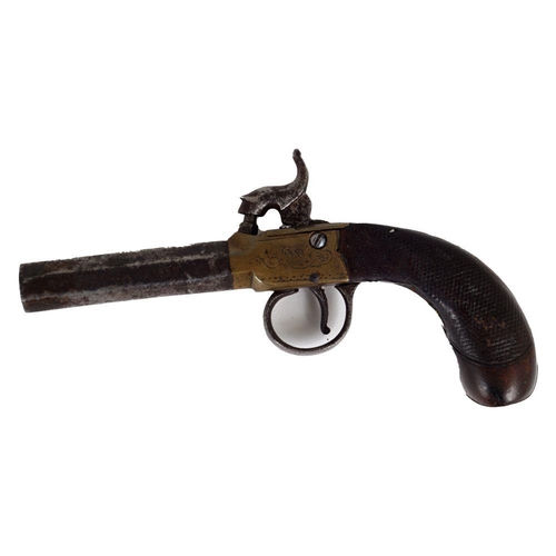 668 - 19TH-CENTURY POCKET PISTOL