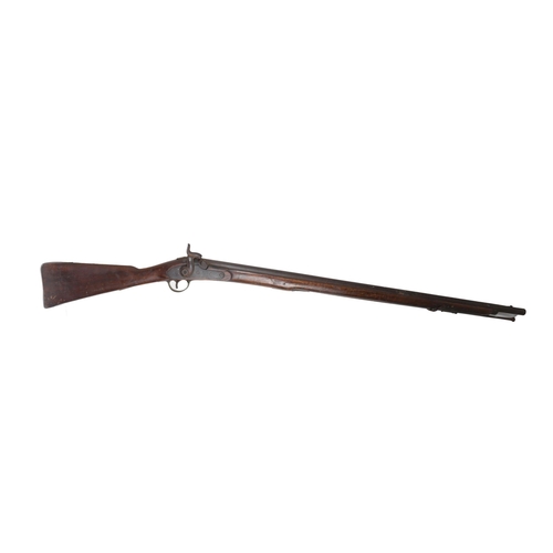 670 - 19TH-CENTURY TOWER PERCUSSION MUSKET