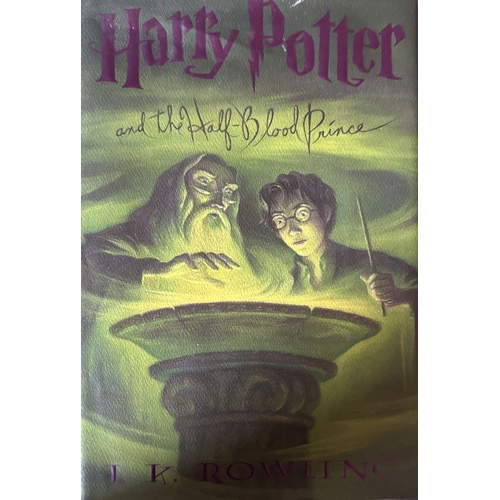 696 - BOOKS: 8 FIRST EDITION HARRY POTTER BOOKS