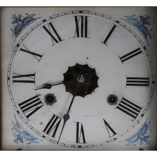 8 - 19TH-CENTURY AMERICAN ROSEWOOD WALL CLOCK