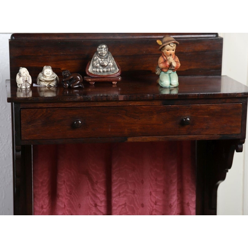 984 - REGENCY ROSEWOOD FRAMED SCREEN