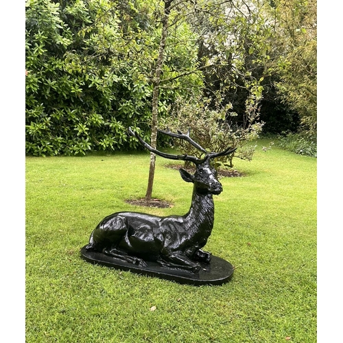 1399 - CAST IRON GARDEN SCULPTURE