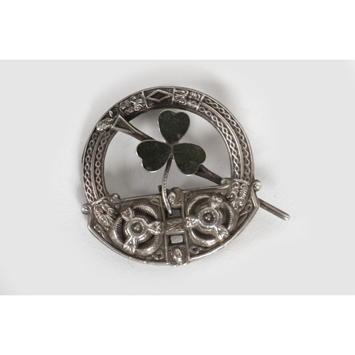 1105 - SILVER TARA BROOCH