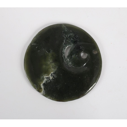 1156 - LARGE JADE PENDANT