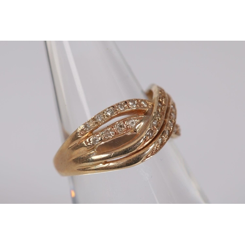 1180 - 9K YELLOW GOLD TWIST BAND