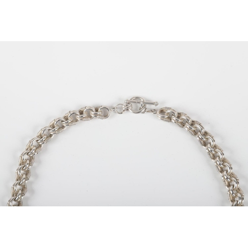 1186 - FRENCH CLASSICAL DESIGN SILVER CHAIN