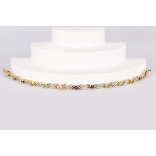 1243 - 14K YELLOW GOLD BRACELET