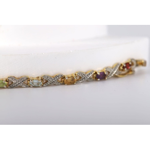 1243 - 14K YELLOW GOLD BRACELET