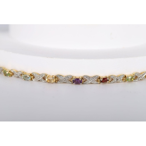 1243 - 14K YELLOW GOLD BRACELET