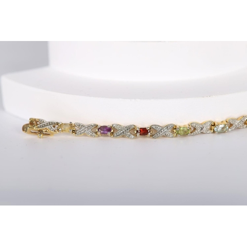 1243 - 14K YELLOW GOLD BRACELET