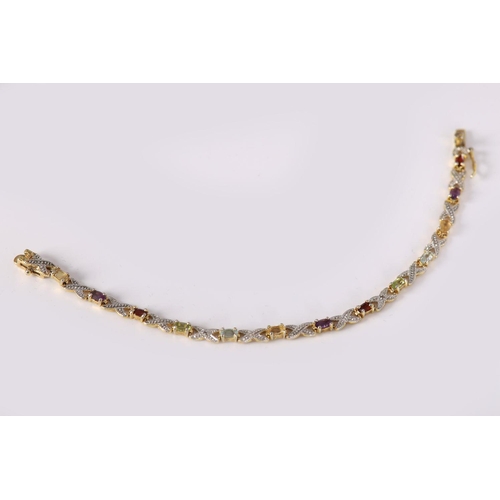 1243 - 14K YELLOW GOLD BRACELET