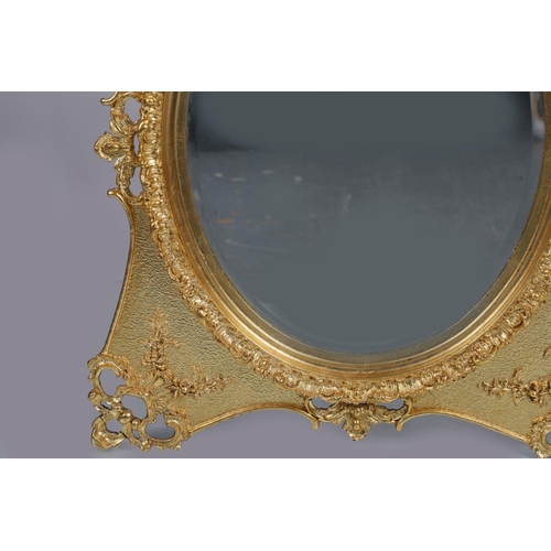 127 - 19TH-CENTURY GILT MIRROR