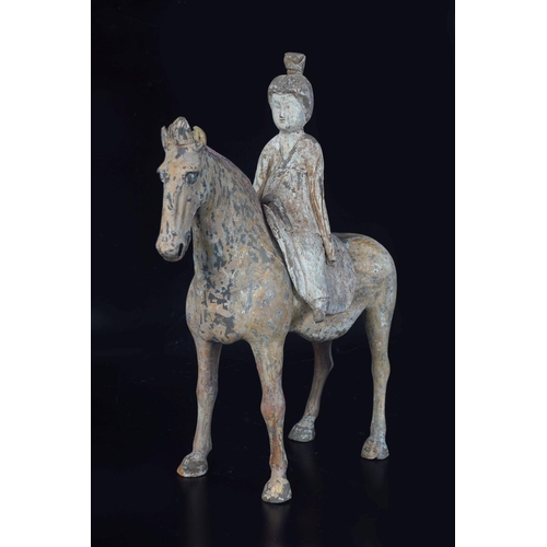 1341 - CHINESE TERRACOTTA TANG HORSE