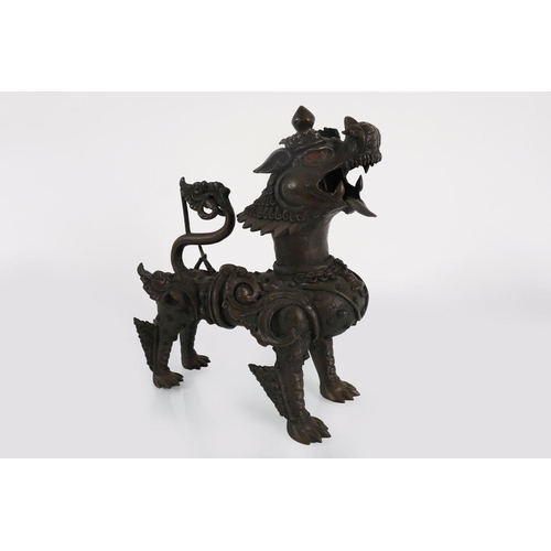 1350 - 17TH-CENTURY CHINESE BRONZE KUI DRAGON