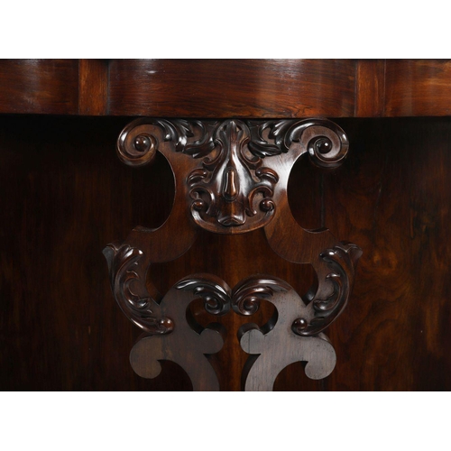 136 - PAIR 18TH-CENTURY ROSEWOOD CONSOLE TABLES