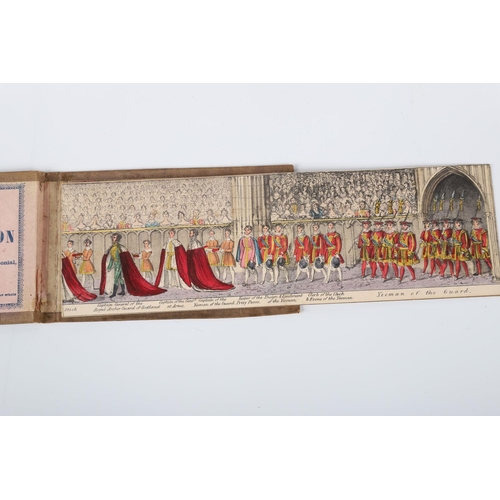 1366 - BOOK:ROBIN’S PANORAMIC REPRESENTATION OF THE QUEEN’S [VICTORIA] CORONATION PROCESSION