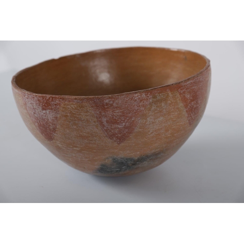 138 - EARLY EARTHENWARE BOWL