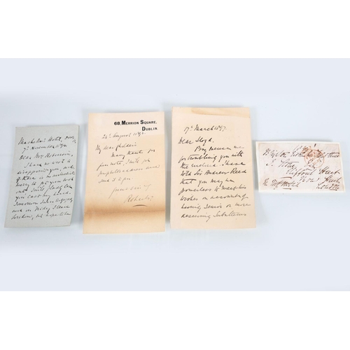 1383 - 3 MANUSCRIPT LETTERS