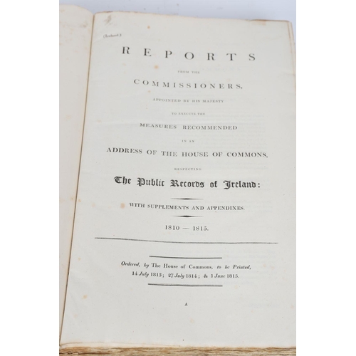 1384 - BOOK: REPORT FROM THE COMMISSIONERS