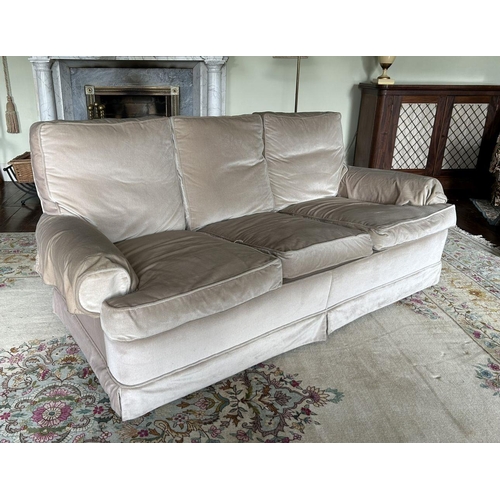 1414 - MODERN 3-SEATER SETTEE