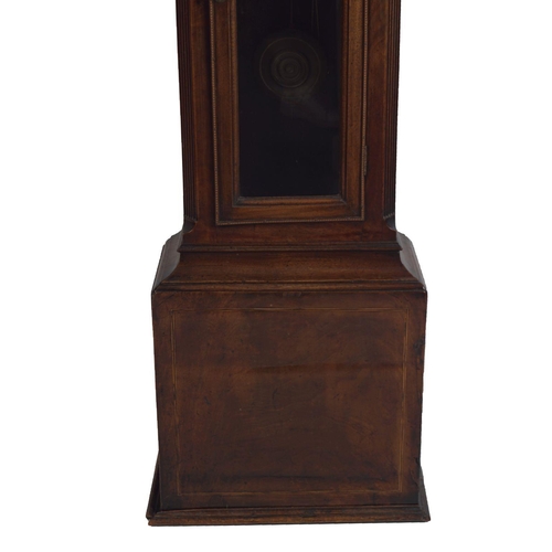 1416 - GEORGE III MAHOGANY LONGCASE CLOCK