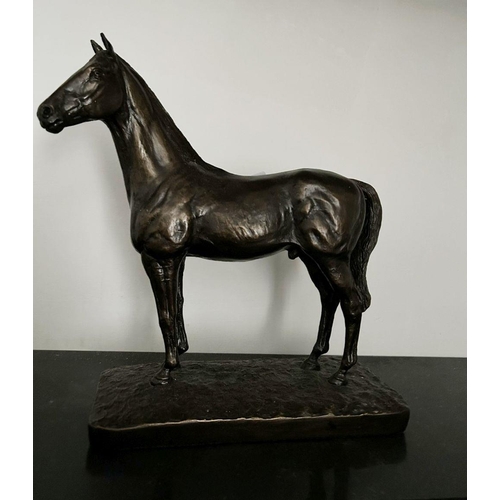 1422 - COMPOSITE BRONZE SCULPTURE