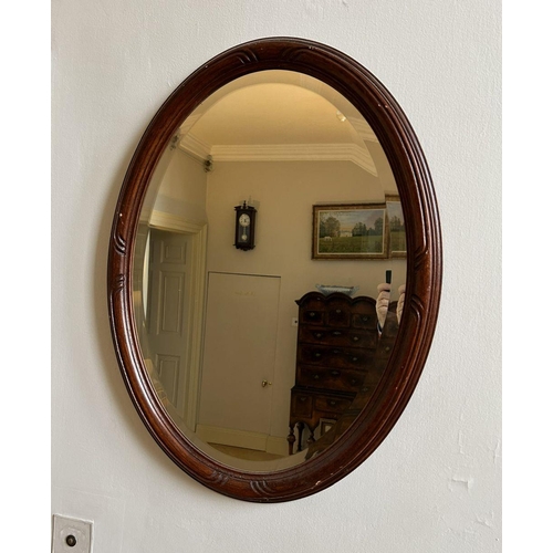 1432 - CARVED MOULDED FRAMED MIRROR