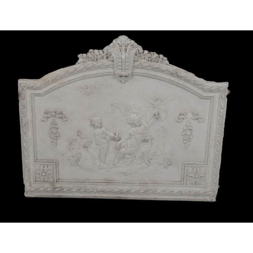 1436 - NEO-CLASSICAL PLASTER PLAQUE