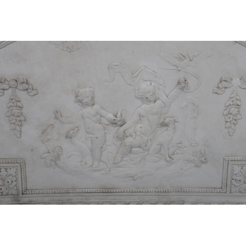 1436 - NEO-CLASSICAL PLASTER PLAQUE