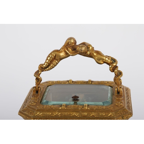 1437 - IMPORTANT 19TH-CENTURY JULES ORMOLU CARRIAGE CLOCK